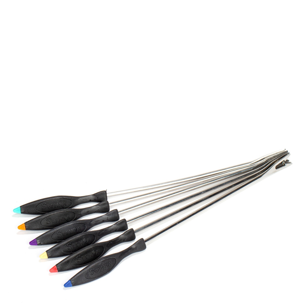Metal Fondue Skewers - 6-pack